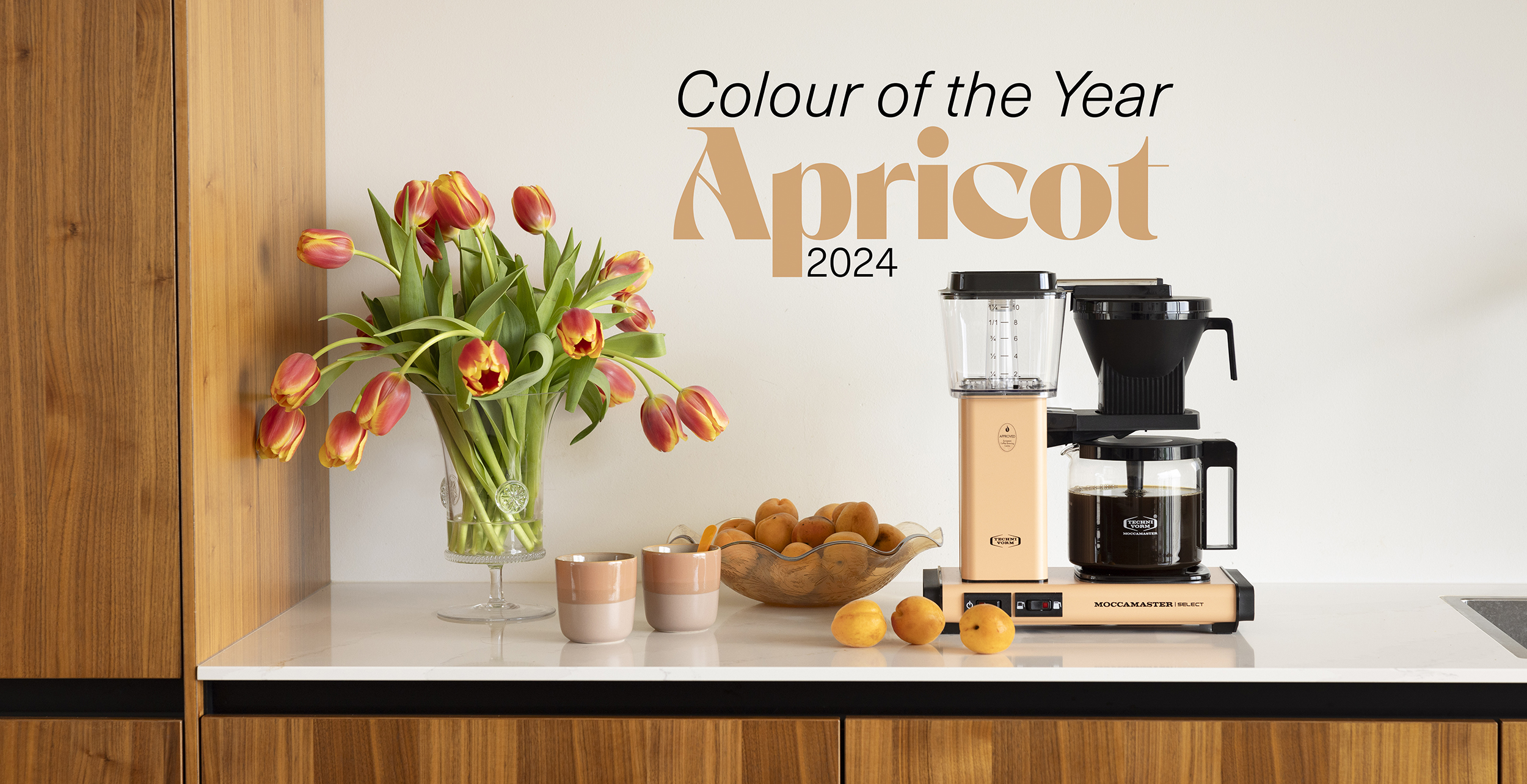 Moccamaster Colour of the Year | KBG Select Apricot Limited Edition